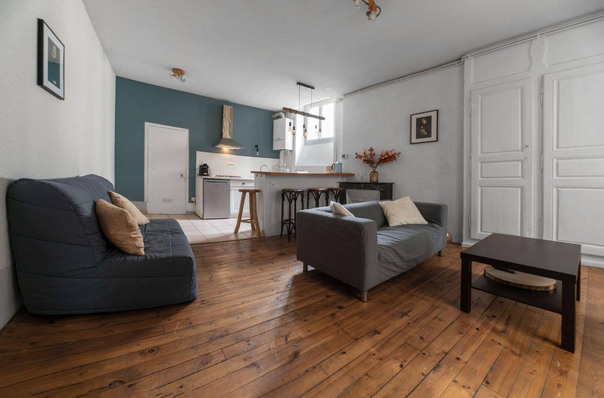 Le Cocon - Cocooning Avec Terrasse - Rue Des Gras Apartment *